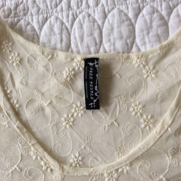 Free People Short-Sleeve Swing Top - Picture 2 of 5